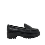 Mocasines Caddy para niña color negro