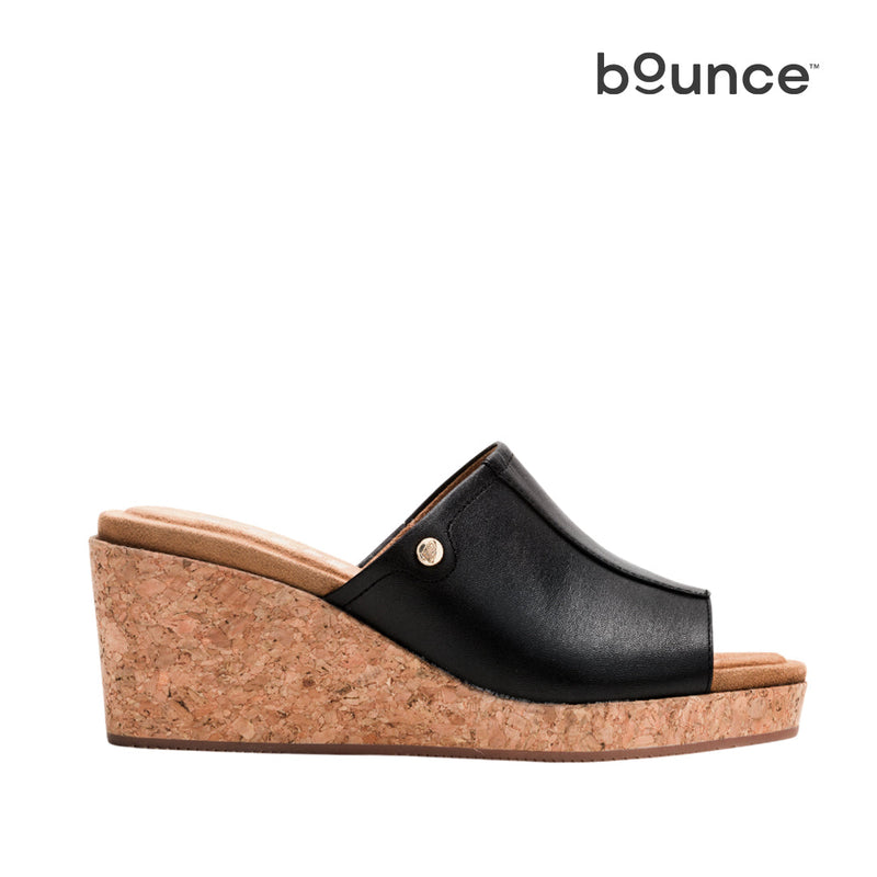 Sandalias Willow slip on para mujer color negro