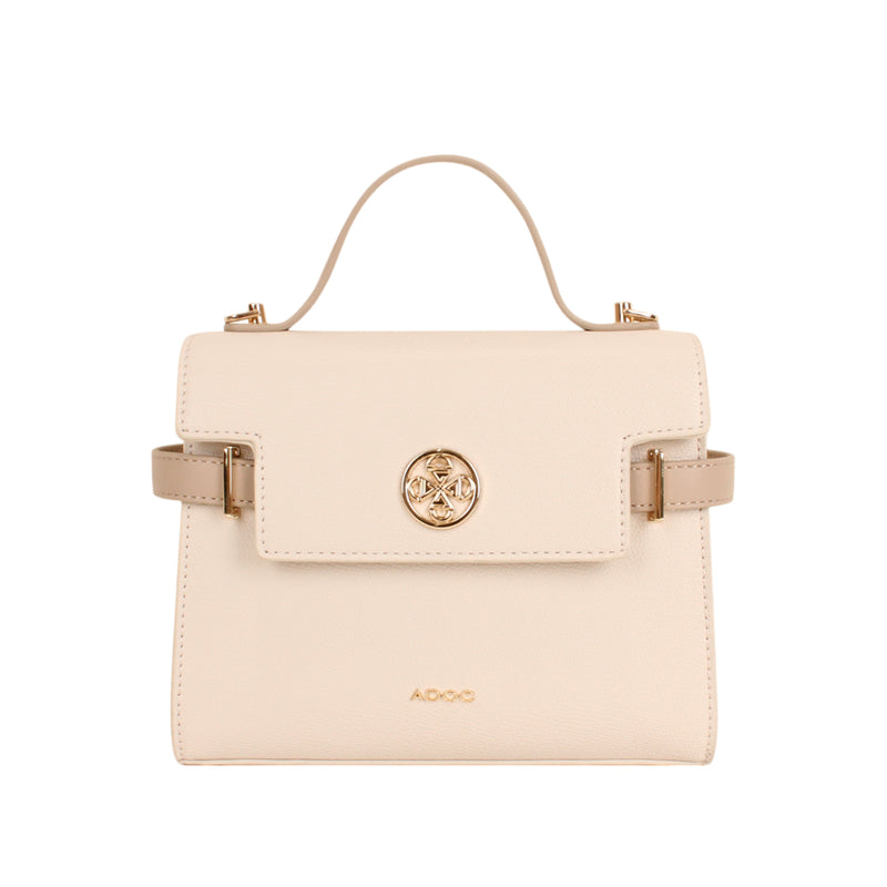 Cartera crossbody Ariana para mujer color hueso