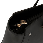 Cartera tote Eloise para mujer color negro