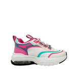 Tennis Grissel para niña color rosado y blanco