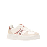 Sneakers Gianna para niña color blanco y rosado