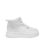 Tennis escolares Kellan para niña color blanco