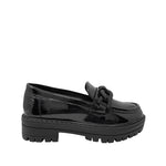 Mocasines Gina para niña color negro