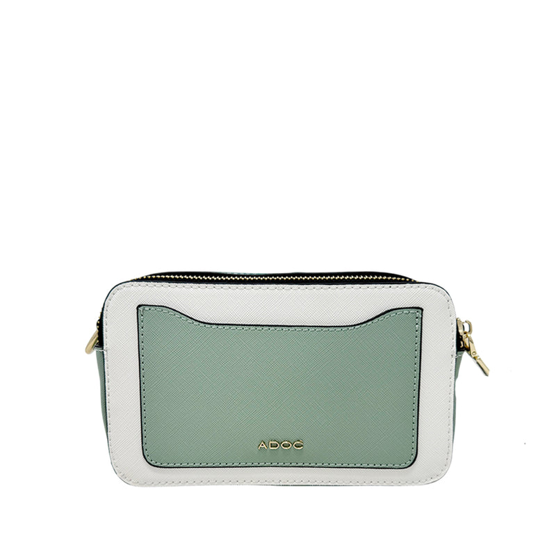 Cartera crossbody Libby para mujer color verde