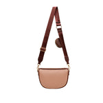 Cartera crossbody Gala para mujer color blush