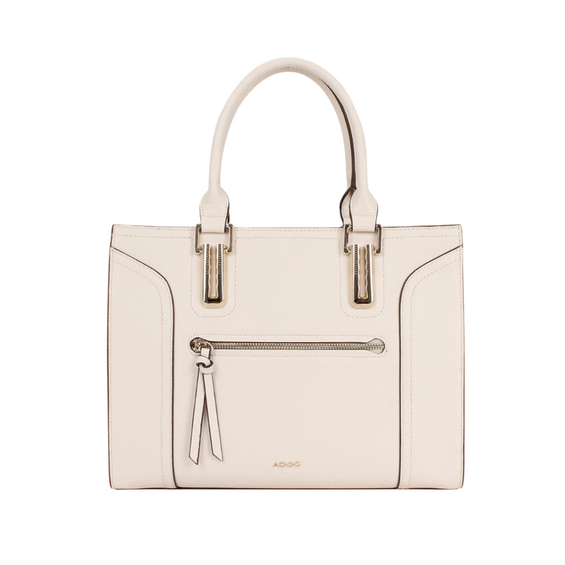 Cartera tote Hailey para mujer color hueso