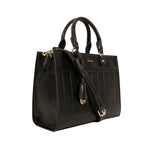 Cartera tote Rogan para mujer color negro