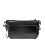 Cartera crossbody Bnaim-R para mujer color negro