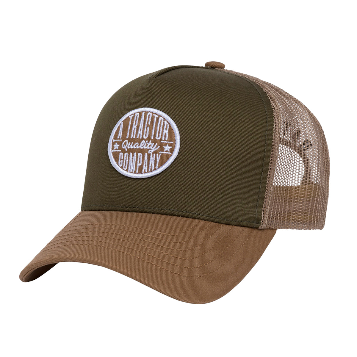 COP-1201CAB　　COP-1204C Gorra Quality unisex color olivo - Caterpillar Costa Rica