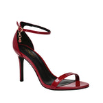 Sandalias de tacón Brazen para mujer color vino