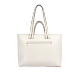 Cartera tote Indira para mujer color blanco