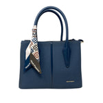 Cartera tote Lena para mujer color navy