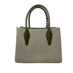 Cartera tote Lena para mujer color olivo