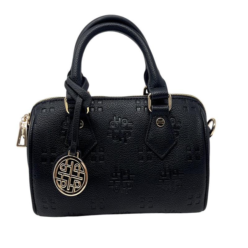 Cartera satchel Rita para mujer color negro