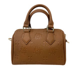 Cartera satchel Rita para mujer color tan