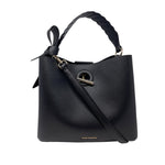 Cartera satchel Livia para mujer color negro