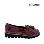 Mocasines Jazlyn 2 para mujer color burgundy