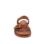 Sandalias flats Darci 3 para mujer color tan
