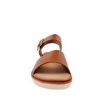 Sandalias flats Robertha para mujer color tan