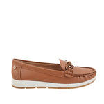 Mocasines Mirabell para mujer color tan