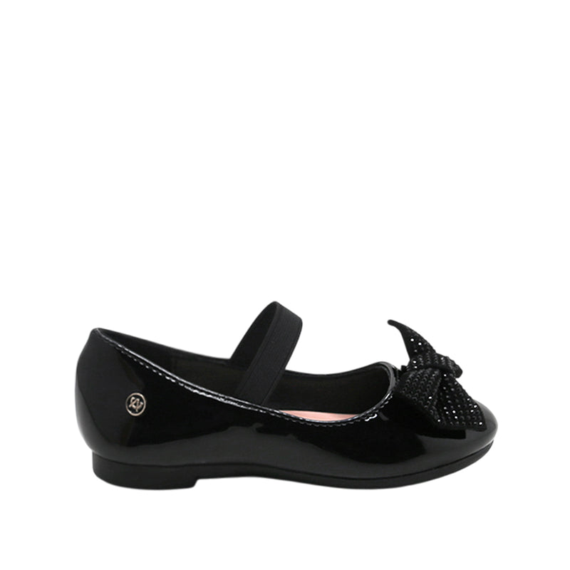 Ballerinas Zari para infante color negro