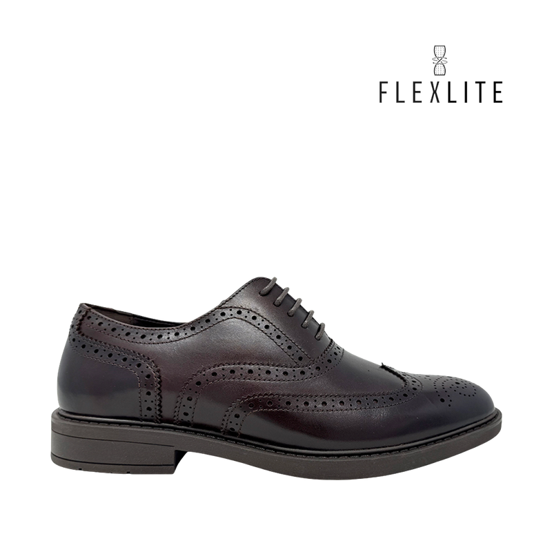 Brogue shoes Lucius para hombre color café