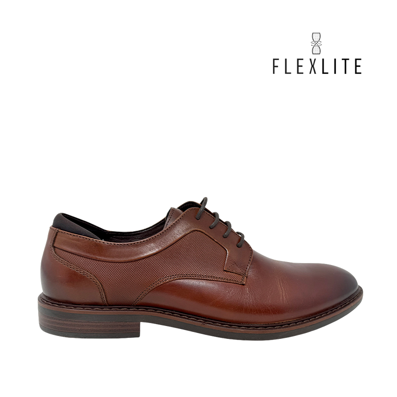 Derby shoes Salem para hombre color tan