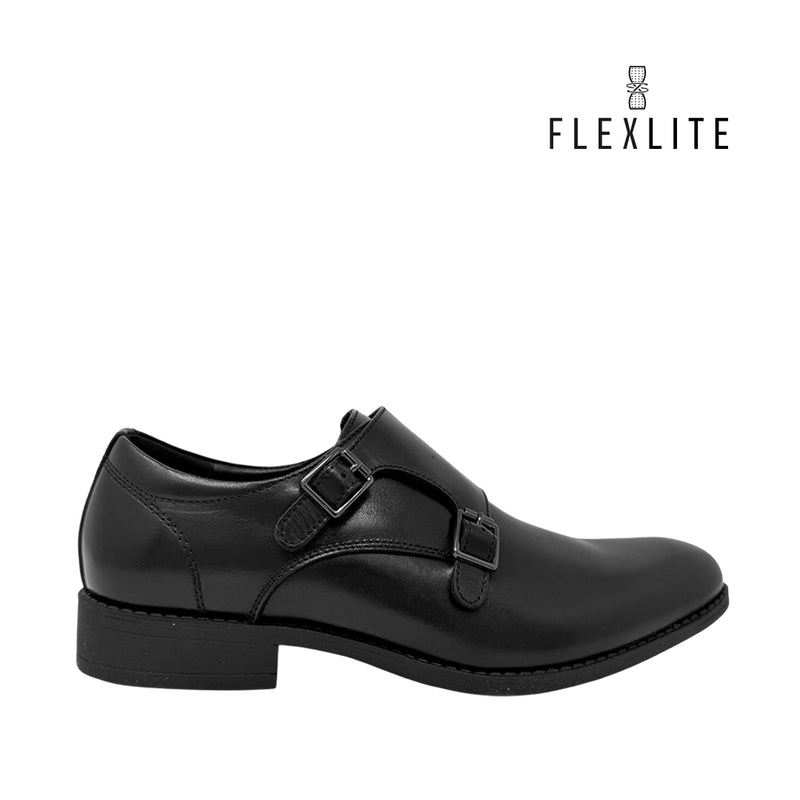 Monk strap shoes Saint para hombre color negro
