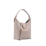 Cartera hobo Serra para mujer color gris