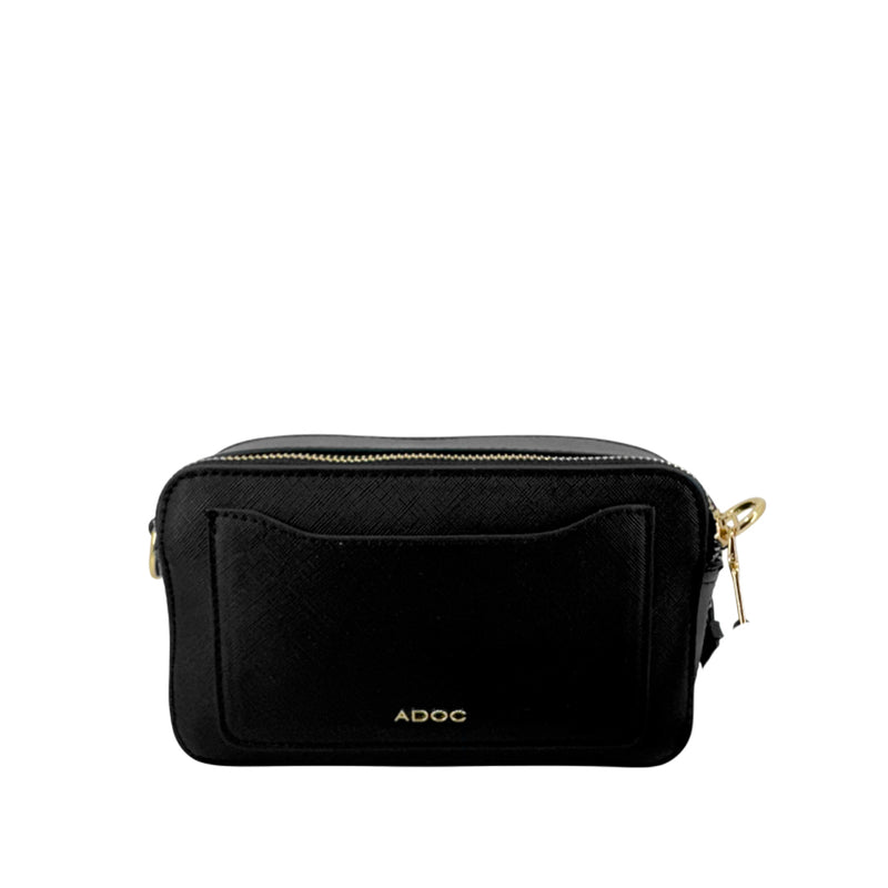 Cartera crossbody Libby para mujer color negro