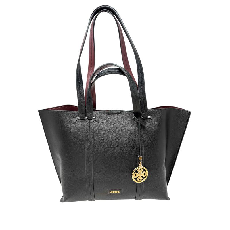 Cartera tote Valda para mujer color negro