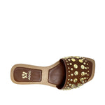 Sandalias slip on Yakima para mujer color tan