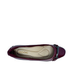 Cuñas Orlena para mujer color vino