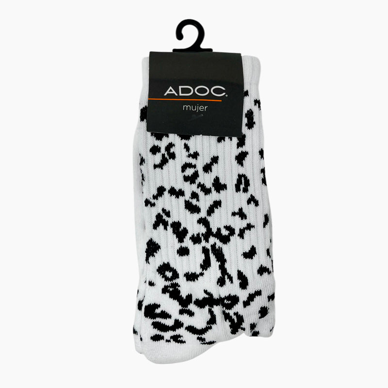 Calcetines Leop unisex color blanco