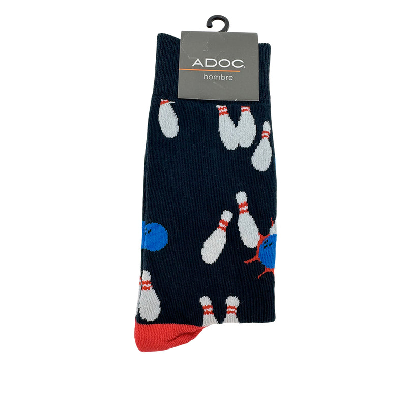 Calcetines Bolos unisex color navy