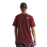 Camiseta Dome Tee para hombre color vino