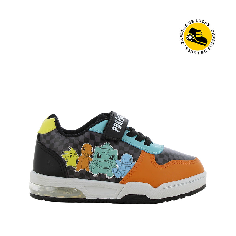 Tennis con luces Pokemon para niño color multi