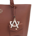 Cartera tote Havana para mujer color tan