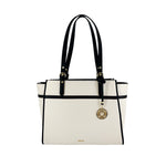 Cartera tote Jessie para mujer color hueso