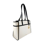 Cartera tote Jessie para mujer color hueso
