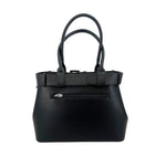 Cartera satchel Kaya para mujer color negro