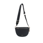 Cartera crossbody Muna para mujer color negro