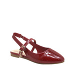 Ballerinas slingback Amy para niña color rojo
