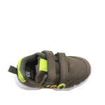 Tennis con luces Dylan para infante color olivo