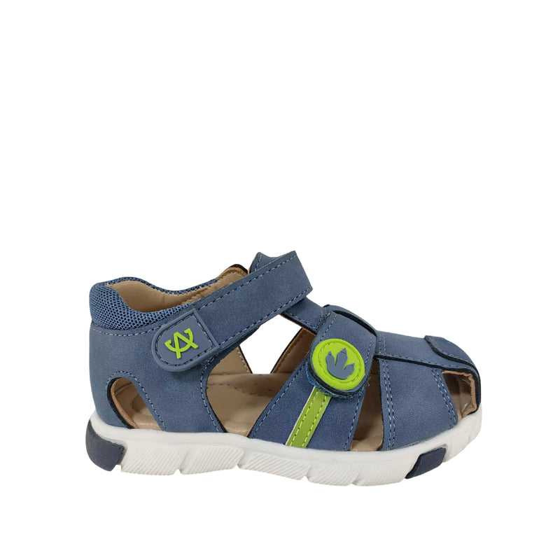 Sandalias Allen para infante color azul