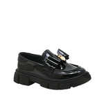 Mocasines Alana para niña color negro