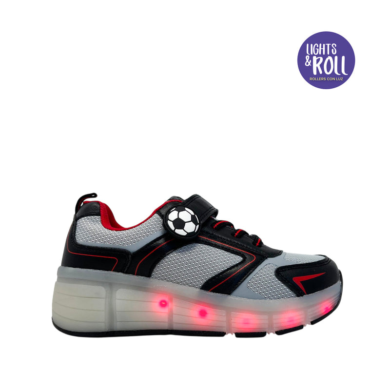 Sneakers con rueda Futbol para niño color multi