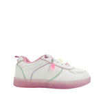 Sneakers con luces Berryboo para niña color blanco