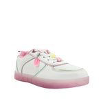 Sneakers con luces Berryboo para niña color blanco